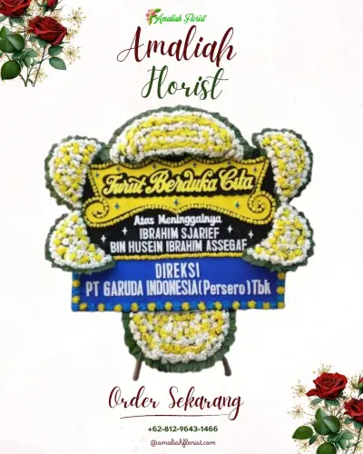 Papan Bunga Duka di Anduring